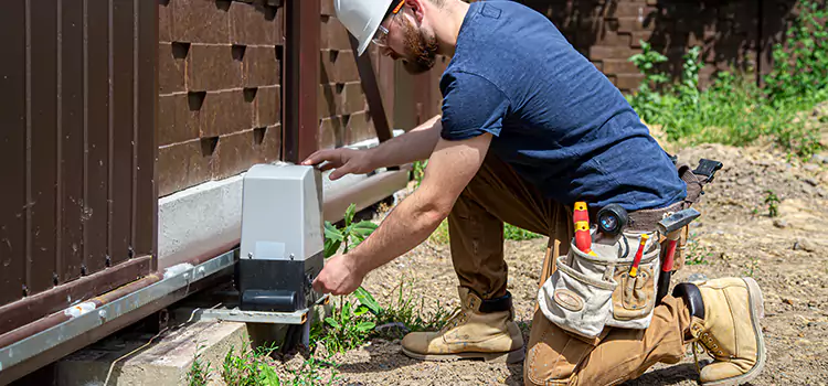 Electric Driveway Gate Installation Lacombe